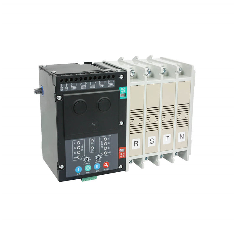 SA series 16A-630A integral type three working positions ATSE intelligent mini automatic transfer switches with communicating generator changeover 2p/3p/4p